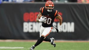 Cincinnati Bengals running back Chase Brown (30). (Peter Joneleit/AP)