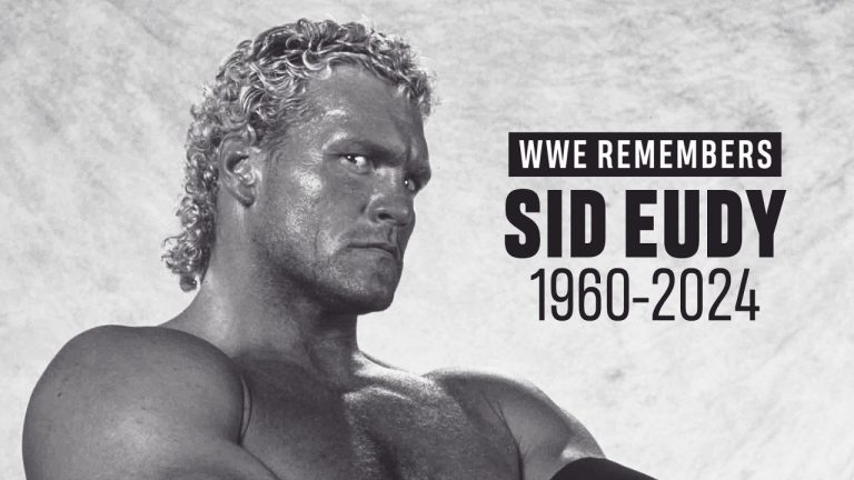 WWE paid tribute to SId Eudy, who died Monday, Aug. 26, 2024, at the age of 63. (WWE/X)