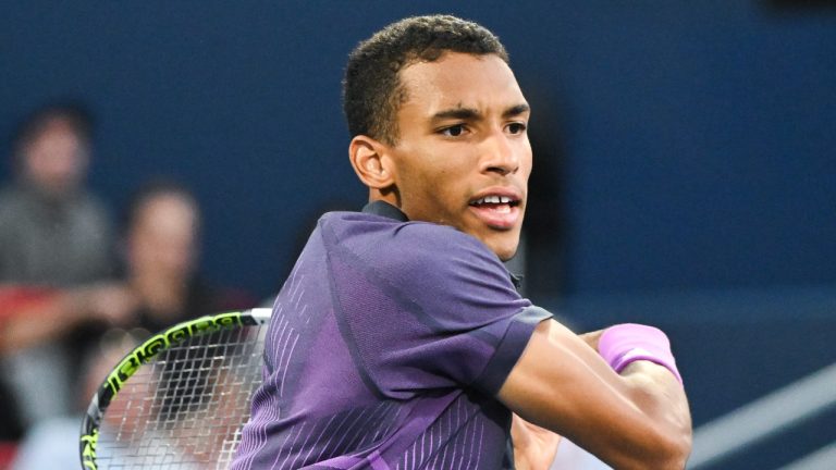 Canada's Félix Auger-Aliassime. (Graham Hughes/CP)