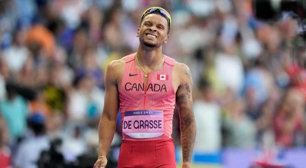 Canada's Andre De Grasse eliminated in Olympic 200metre semifinals