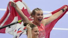 Canada&#8217;s Alysha Newman soars to improbable bronze in Olympic pole vault