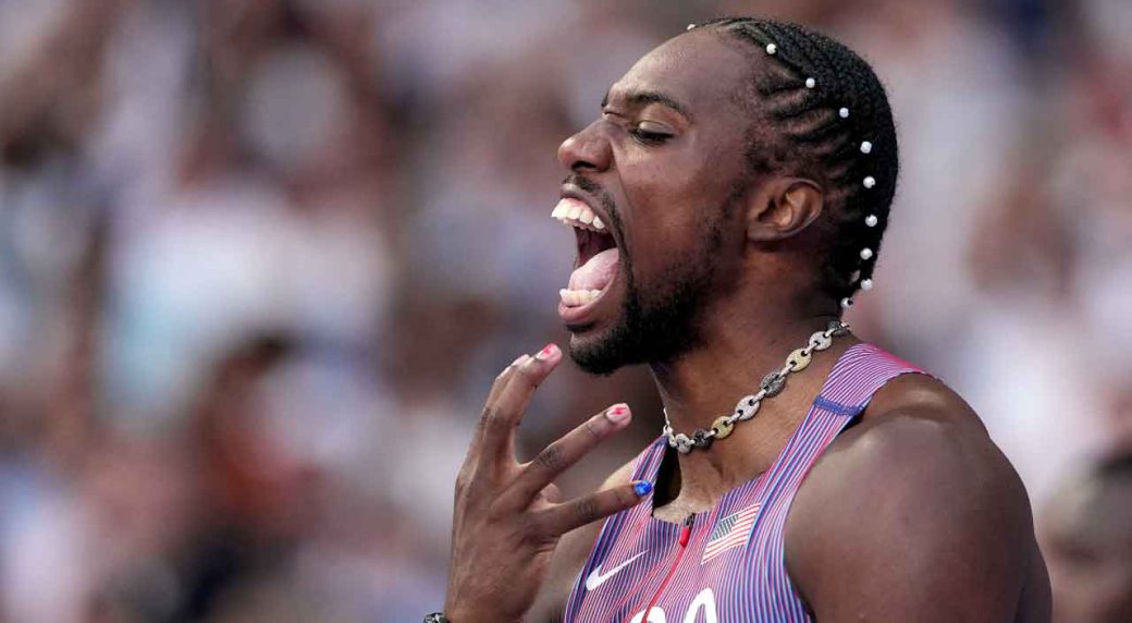 American Noah Lyles captures gold in men’s 100-m final in photo finish