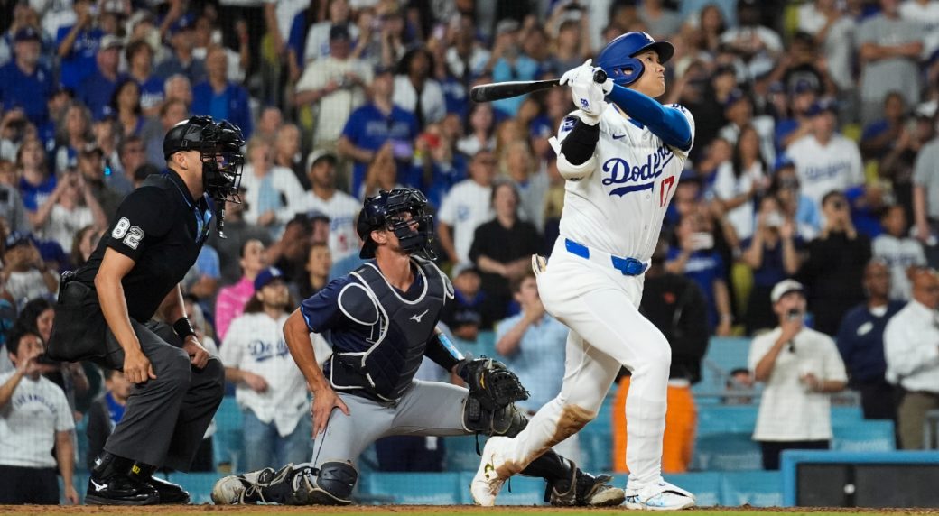 Ohtani’s walk-off grand slam lifts Dodgers over Rays