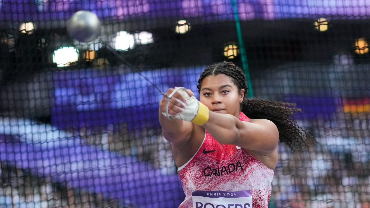 Camryn Rogers gives Canada double gold in Olympic hammer throw thumbnail