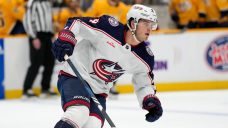 Blue Jackets&#8217; Cole Sillinger injured after blocking shot against Jets