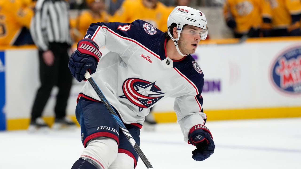 Blue Jackets’ Cole Sillinger injured after blocking shot against Jets