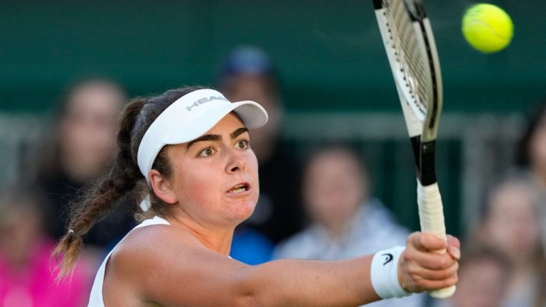 Marina Stakusic of Canada. (Kirsty Wigglesworth/AP)