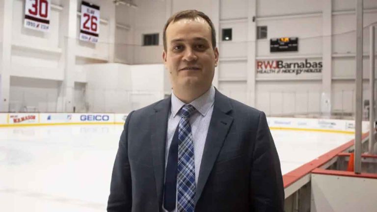 New Jersey Devils Vice President of Analytics Tyler Dellow. (New Jersey Devils)