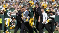 Packers WR Christian Watson leaves game against Vikings with ankle injury