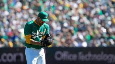 Athletics beat Rangers to send Coliseum out in style in final home game