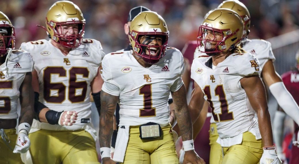 Treshaun Ward leads Boston College in victory over No. 10 Florida State