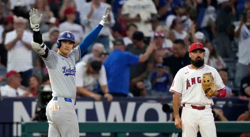 Ohtani returns to Anaheim with RBI triple in Dodgers’ extra-inning win over Angels