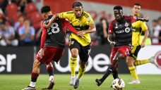 Second-half goals lift defending MLS champion Columbus past Toronto FC