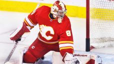 Flames&#8217; Vladar wears mask honouring Johnny, Matthew Gaudreau