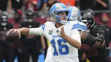 Jared Goff throws two TDs and Lions&#8217; defence slows Kyler Murray in win over Cardinals