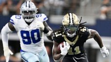 Alvin Kamara scores four touchdowns as Saints bulldoze Cowboys