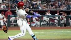 Marte homers, drives in four runs as the Diamondbacks hit five HRs vs. Rangers