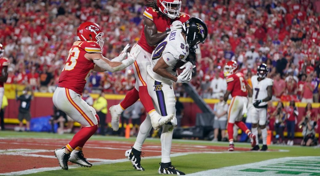 NFL Takeaways: Worthy wows in speedy debut as Chiefs edge Ravens by a toe