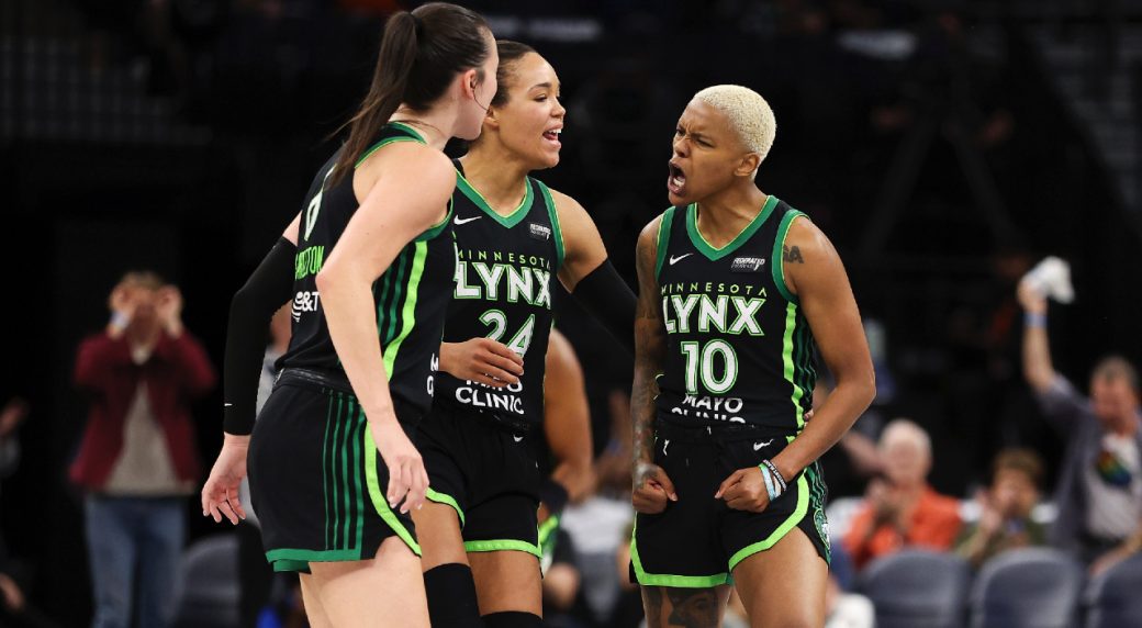 Napheesa Collier scores 38 as Lynx fend off Mercury in playoff opener