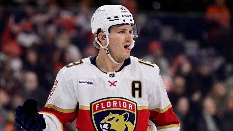 Florida Panthers' Matthew Tkachuk. (Derik Hamilton/AP)