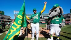 Athletics bid emotional farewell to Oakland Coliseum that they called home since 1968