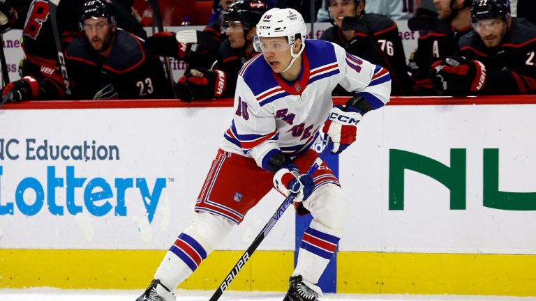 New York Rangers' Artemi Panarin (10). (Karl B DeBlaker/AP)