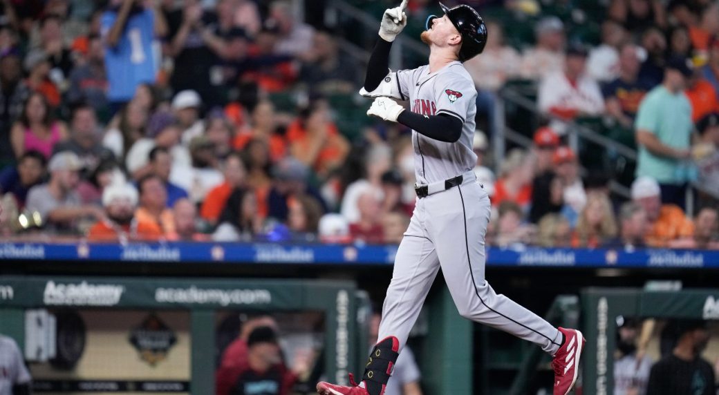 Pavin Smith homers in first three at-bats, has 8 RBIs in Diamondbacks’ win over Astros