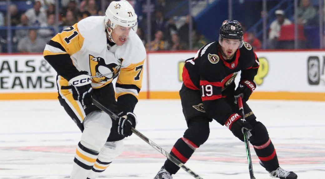 Malkin, Crosby pace Penguins to pre-season win over Senators