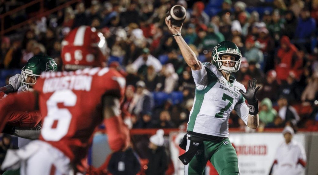 Saskatchewan Roughriders hold off the Calgary Stampeders to snap winless streak