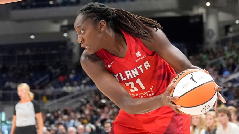 Atlanta Dream's Tina Charles. (Charles Rex Arbogast/AP)