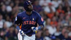 Astros&#8217; Yordan Alvarez improving but unsure of timeline for return