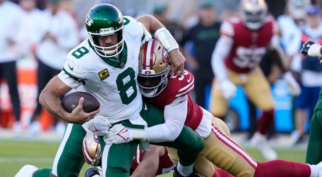 49ers beat Jets to spoil Aaron Rodgers’ long-awaited return to playing