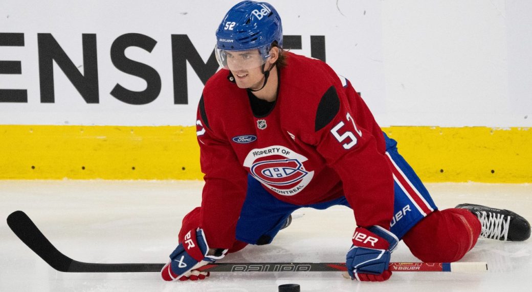 Canadiens’ Barron focused on winning the battle with himself to earn roster spot