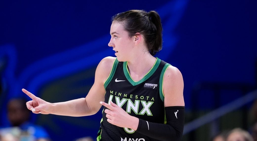 La canadiense Bridget Carleton ayuda a Lynx a superar a Dream