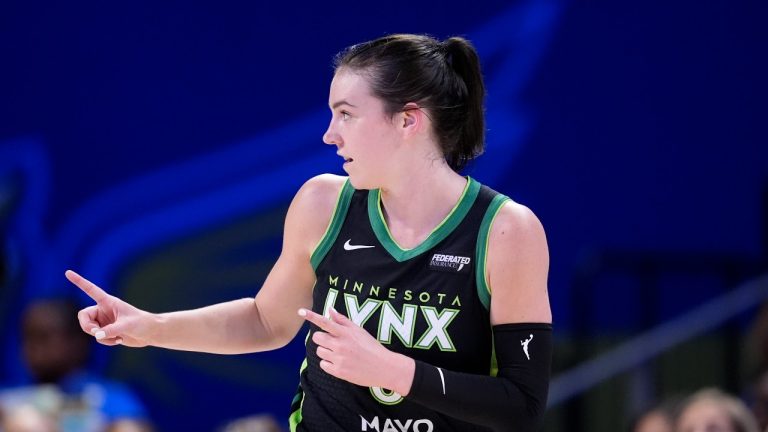 Minnesota Lynx forward Bridget Carleton. (Tony Gutierrez/AP Photo)