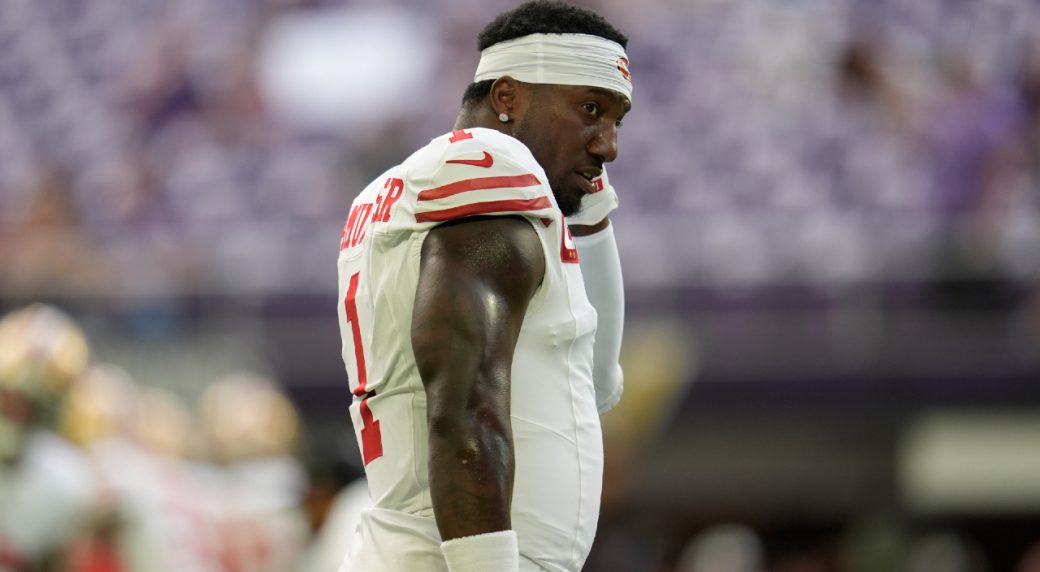 49ers' Deebo Samuel expected to miss time with strained calf