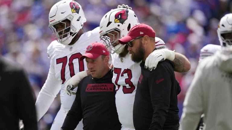 Cardinals put starting right tackle Jonah Williams on injured reserve with  knee injury - Sportsnet.ca