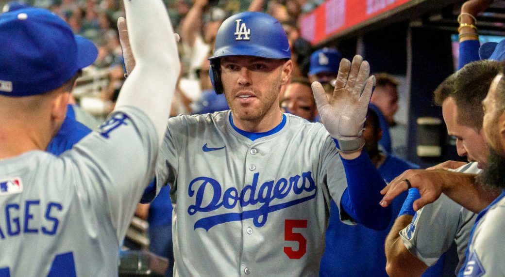 Freeman active for Game 3 but Dodgers make pitching substitution