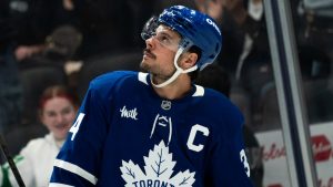 Toronto Maple Leafs captain Auston Matthews. (Paige Taylor White/CP)