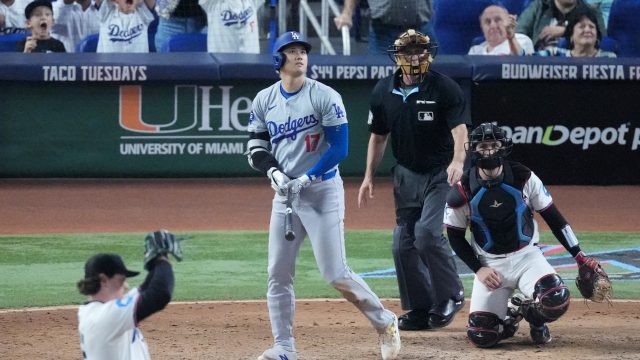 ‘One of a kind player’: Baseball world reacts to Ohtani’s historic 50/50 homer