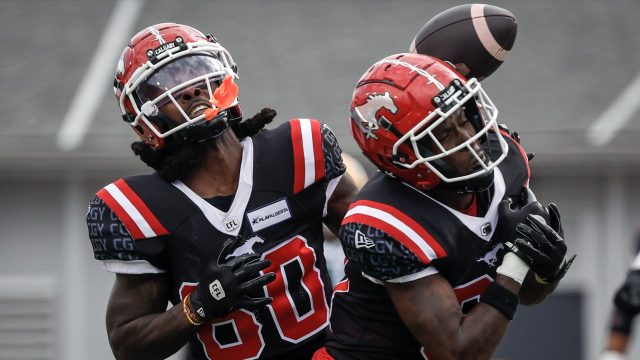 Webb returns two interceptions for touchdowns, Redblacks thump Argonauts