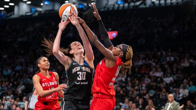 Thomas’ triple-double leads Connecticut over Indiana in Caitlin Clark playoff debut