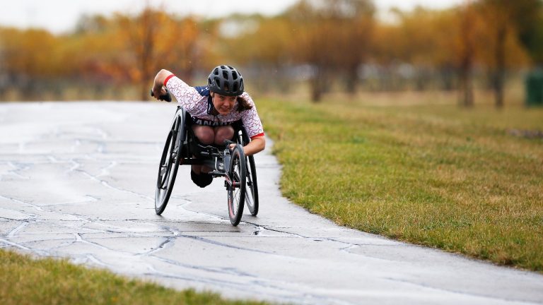 Canadian triathlete Leanne Taylor. (John Woods/THE CANADIAN PRESS)