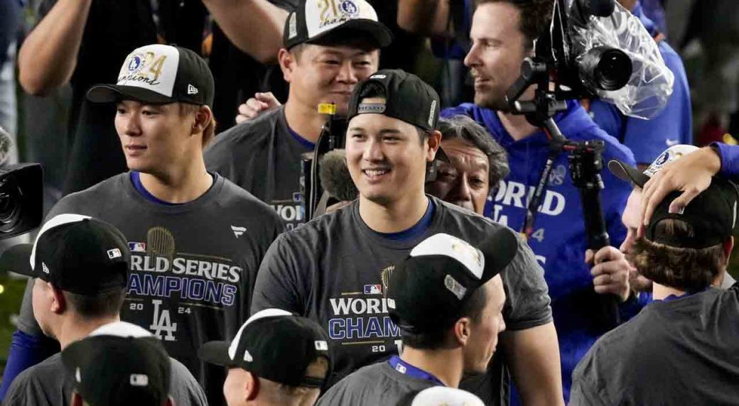 Japan celebrates as Shohei Ohtani, Yoshinobu Yamamoto win World Series