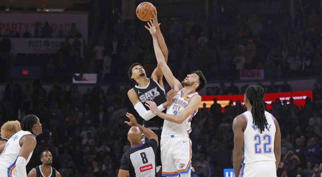 Thunder’s Holmgren gets the best of Spurs’ Wembanyama in matchup of 7-footers