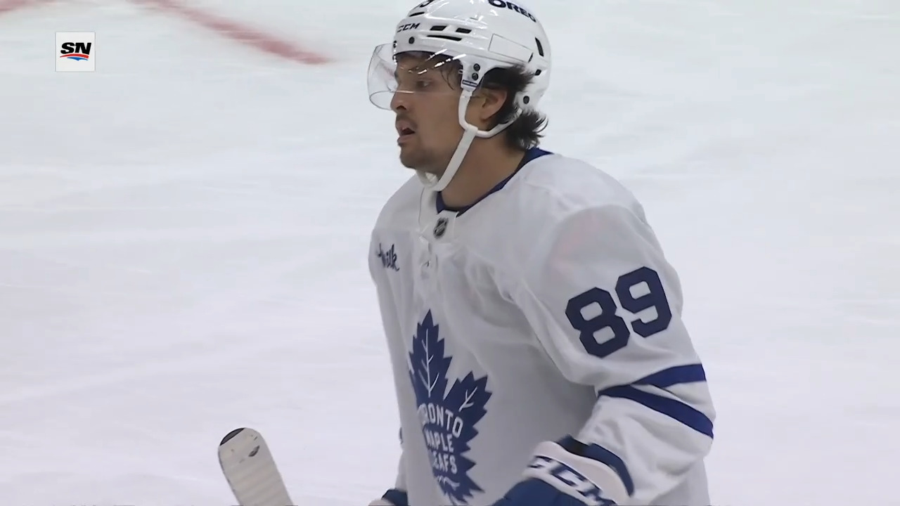 Maple Leafs’ Robertson nets fourth goal of pre-season vs. Red Wings