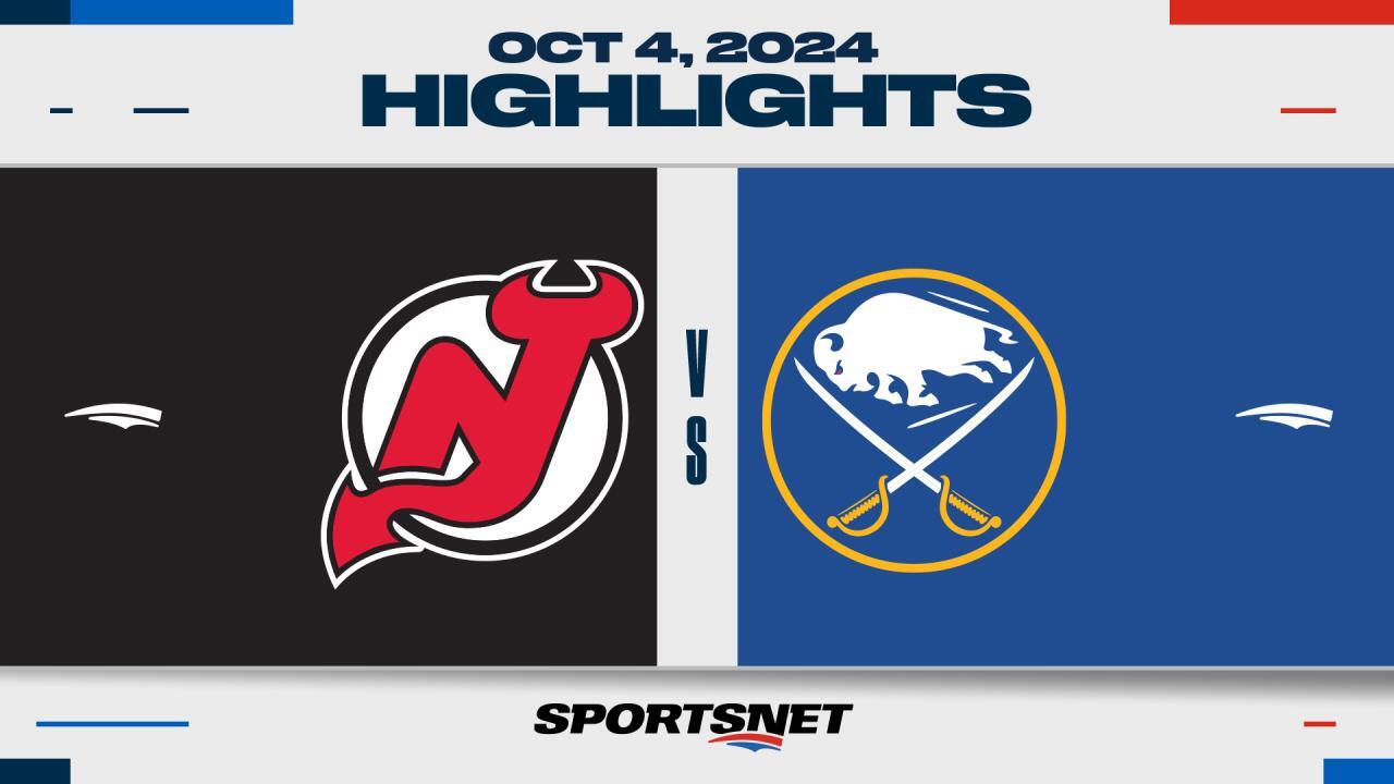 NHL Highlights: Devils 4, Sabres 1