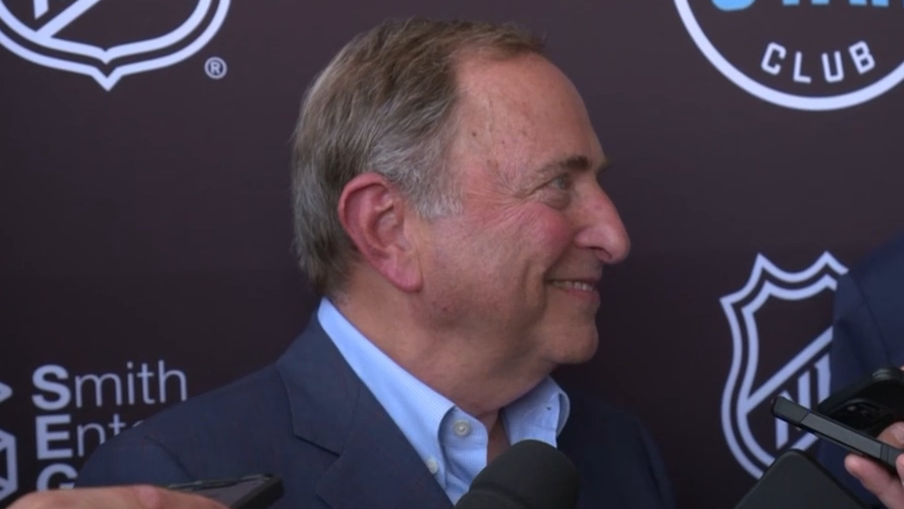 Bettman discusses why Utah is great location for NHL