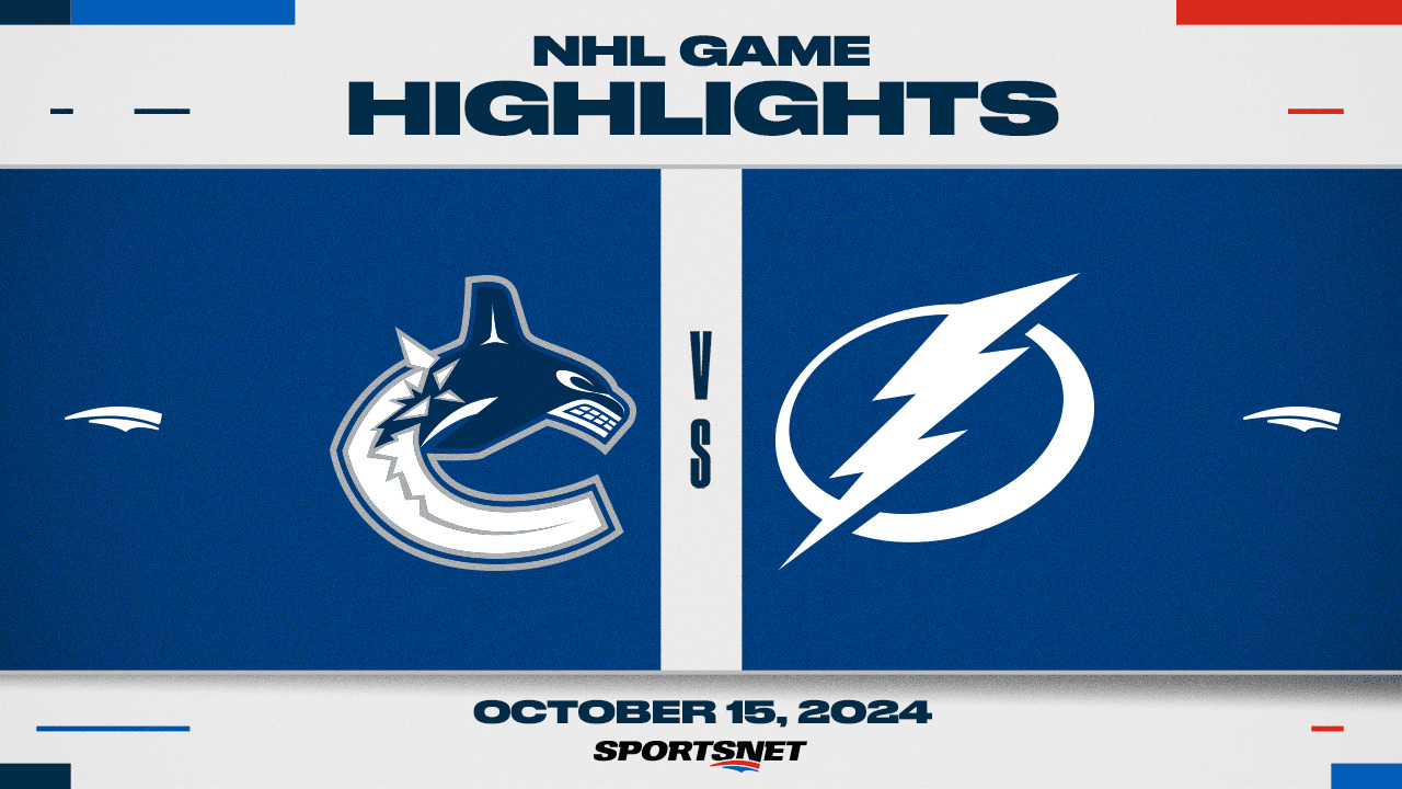 NHL Highlights: Lightning 4, Canucks 1