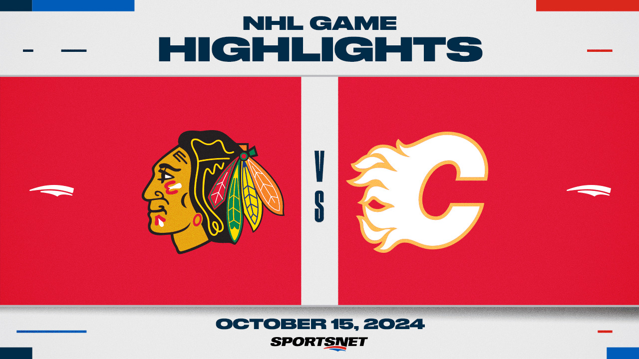 NHL Highlights: Flames 3, Blackhawks 1